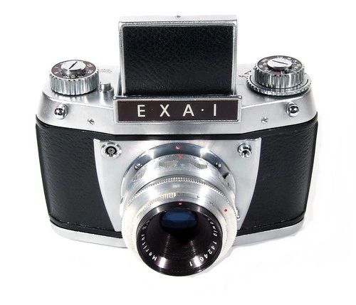 Exakta Exa 1A Analog SLR Camera With Pentacon 4/200 Lens | eBay